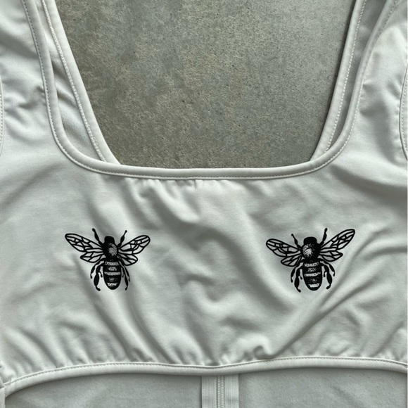 White boob bees body suit - Picture 2 of 3